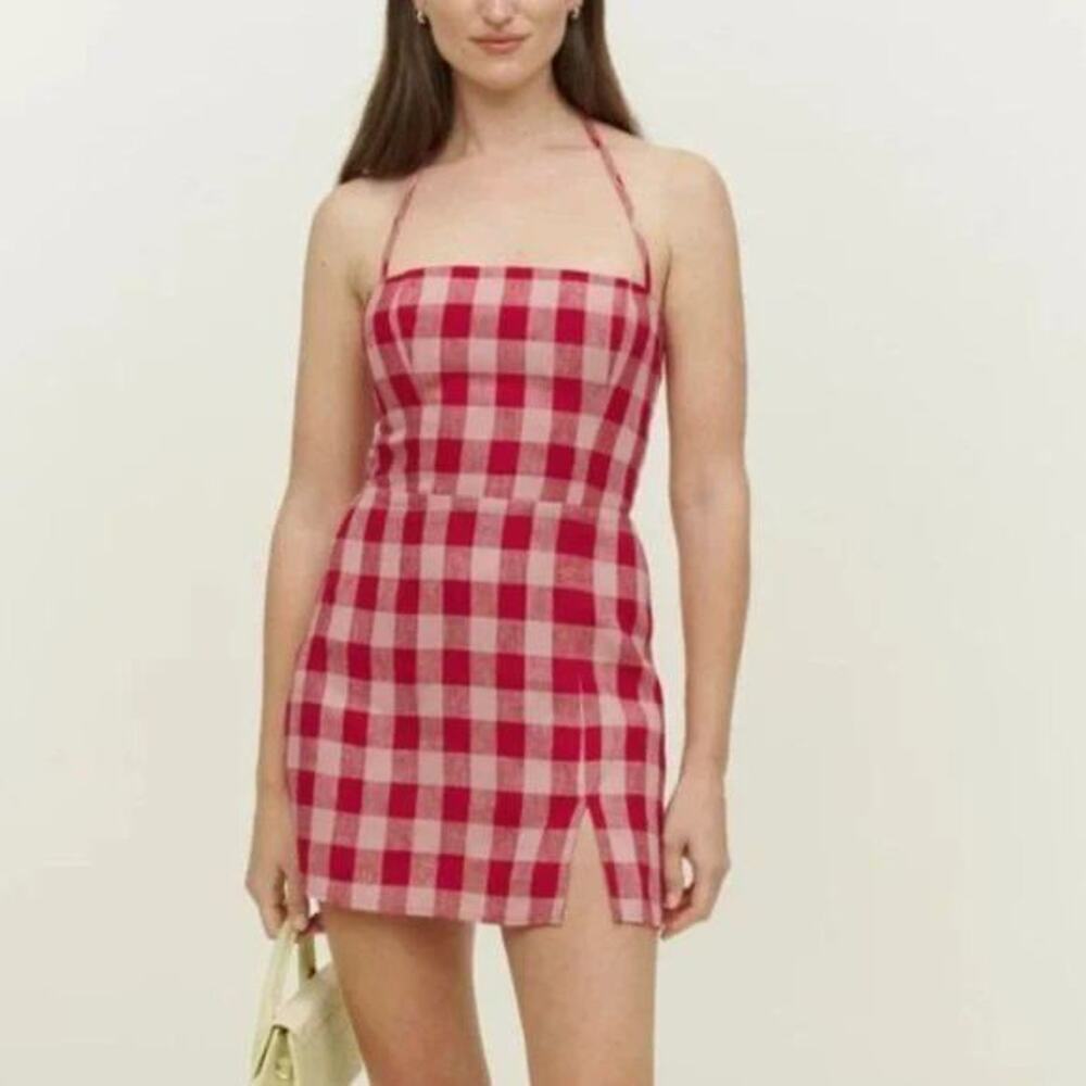 NWT Reformation Halter Dress Sz 12